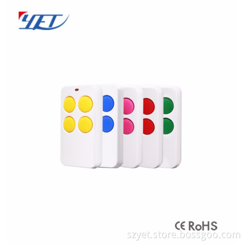 blank button 433mhz copy code remtoe control YET2110 for barrier /shutter